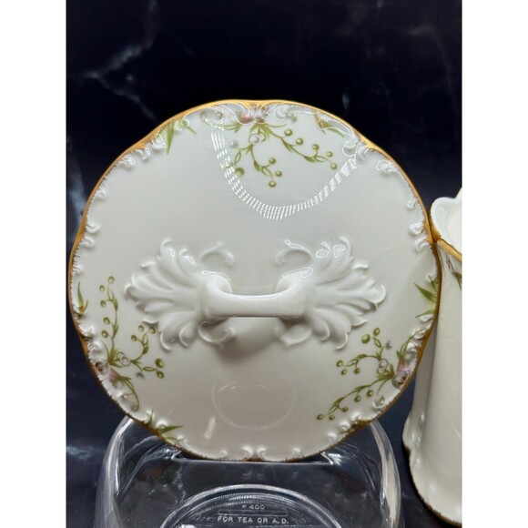 Rosenthal Classic Rose Catherine 24K Gold accents Sugar Bowl w/ Lid Germany - Picture 5 of 17